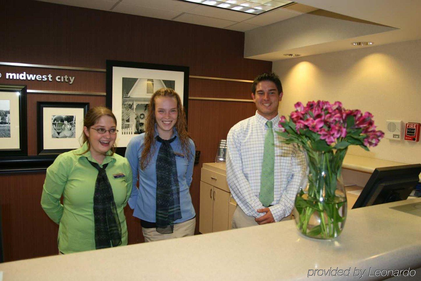 מידווסט סיטי Hampton By Hilton Oklahoma City I-40 East- Tinker Afb מראה פנימי תמונה