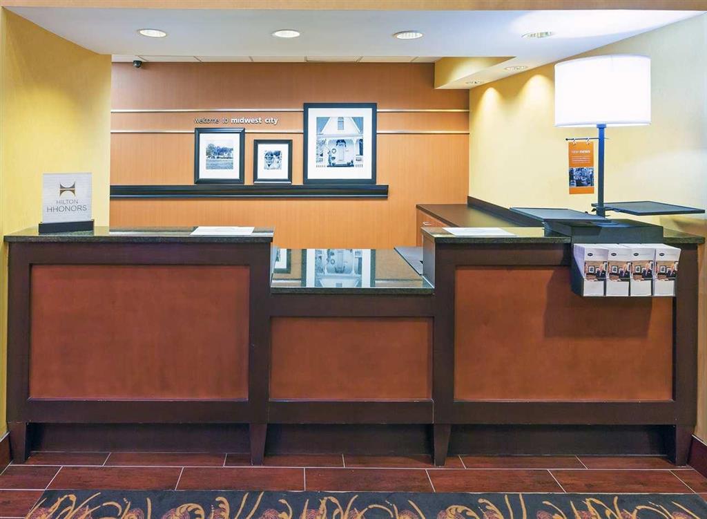 מידווסט סיטי Hampton By Hilton Oklahoma City I-40 East- Tinker Afb מראה פנימי תמונה